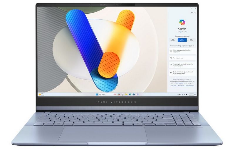 华硕升级 Vivobook S OLED 系列笔记本：处理器可选酷睿 Ultra / Ryzen 8040