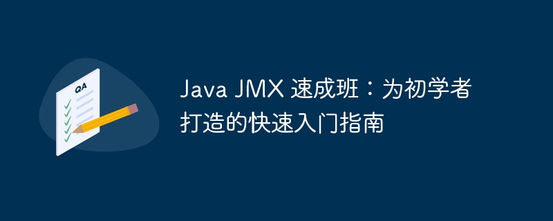 Java JMX 速成班:为初学者打造的快速入门指南