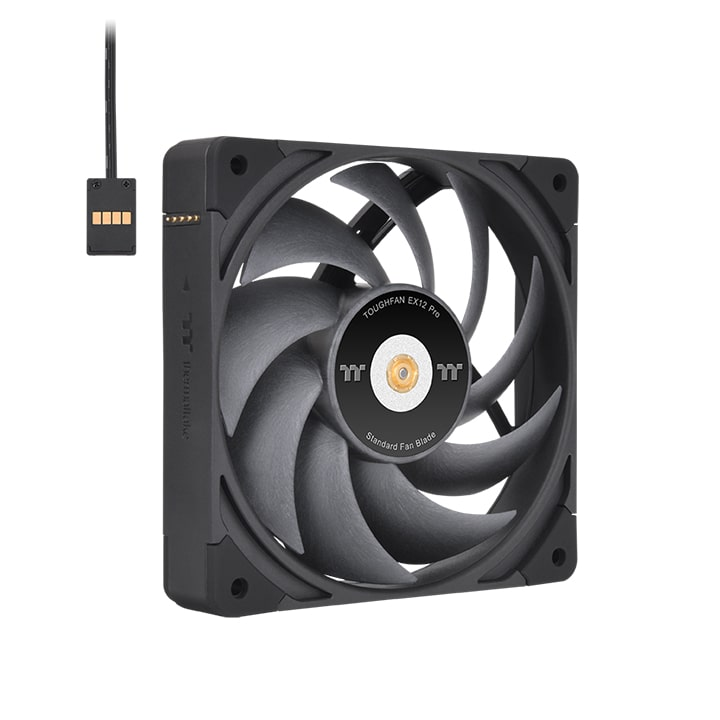 曜越推出钢影 TOUGHFAN EX Pro 散热风扇,提升磁吸串接牢固程度