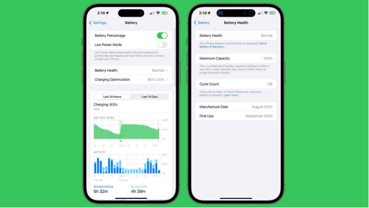 iPhone手机如何查看电池健康状态?