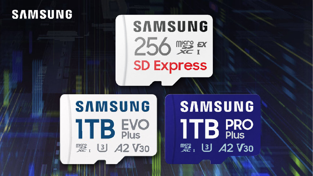三星宣布年内推出首款 256GB SD Express microSD 存储卡,读速可达 800MB/s