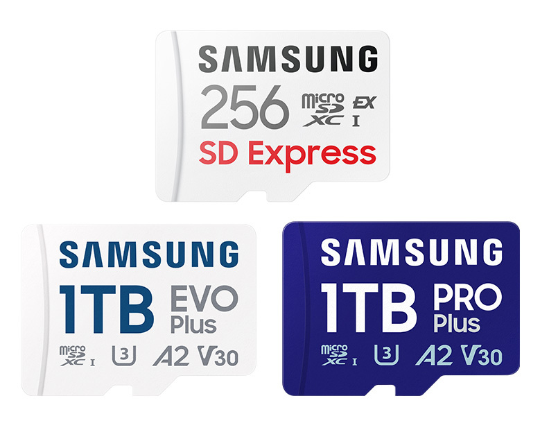 三星宣布年内推出首款 256GB SD Express microSD 存储卡,读速可达 800MB/s