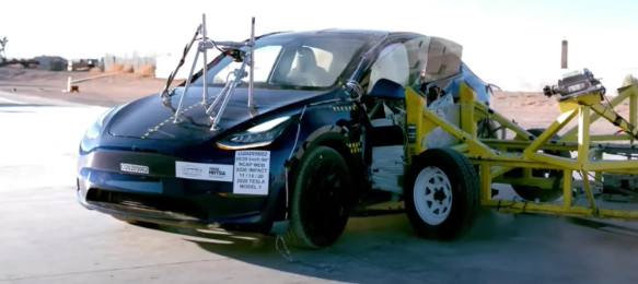 特斯拉Model Y 2024款获得IIHS“最高安全推荐+”评定，安全性表现突出