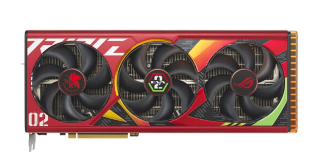 华硕ROG STRIX RTX 4090 EVA-02显卡:细节精致,散热卓越