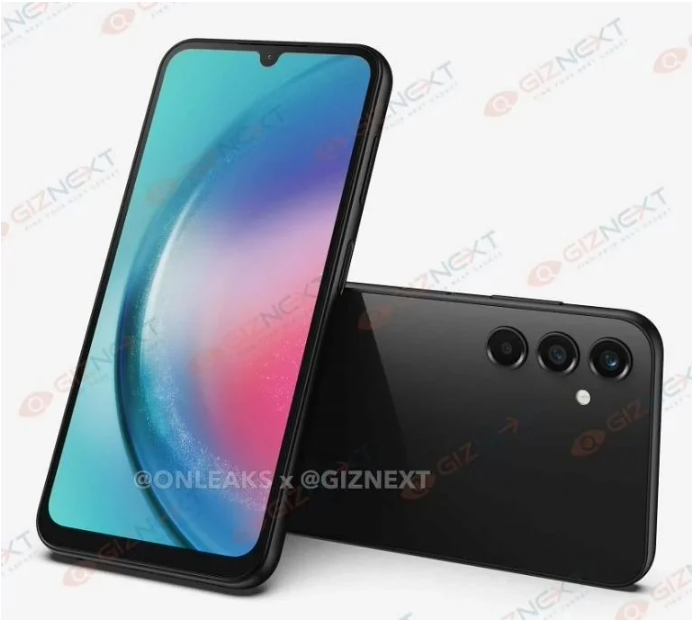 曝光高清渲染图，展现三星Galaxy A25 5G手机独特设计
