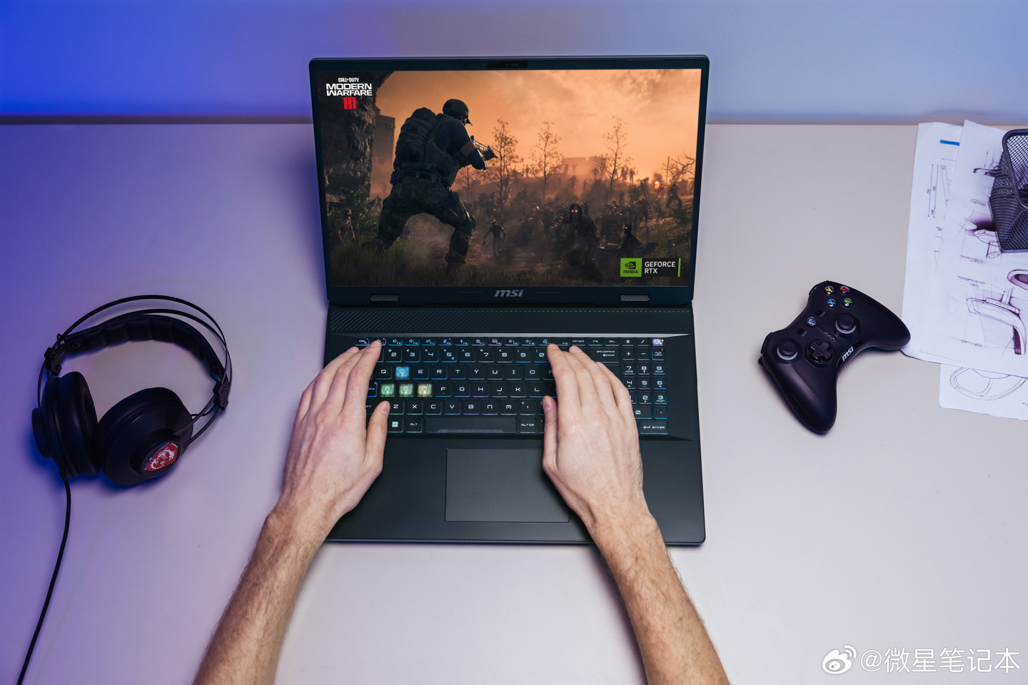 微星刃影 16/17 2024 游戏本上架预售:i7-14700HX + RTX 4060/4070,7799 元起