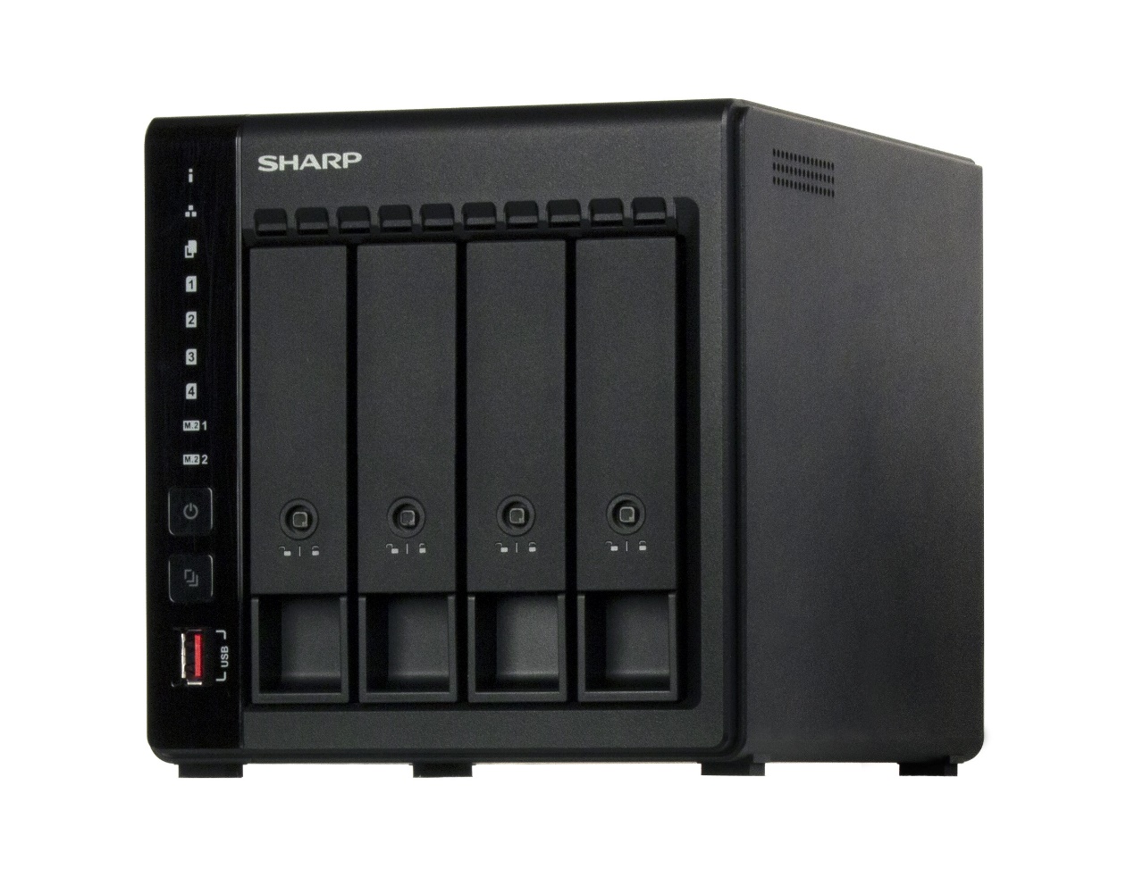 夏普推出商用 NAS 设备 BP-X2ST:4 盘位设计,预建 RAID