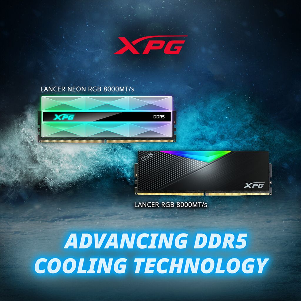 超频 8000 MT/s 以上而来,威刚 XPG 将推热涂层技术的 DDR5 内存:散热效率提高 10%