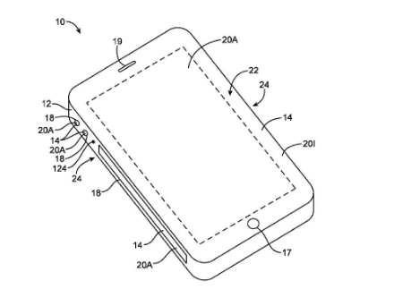 iPhone专利曝光：侧面触控显示屏或将实现，用户交互更升级