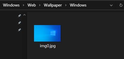 windows11原生壁纸在哪?windows11自带的壁纸在哪个文件夹?