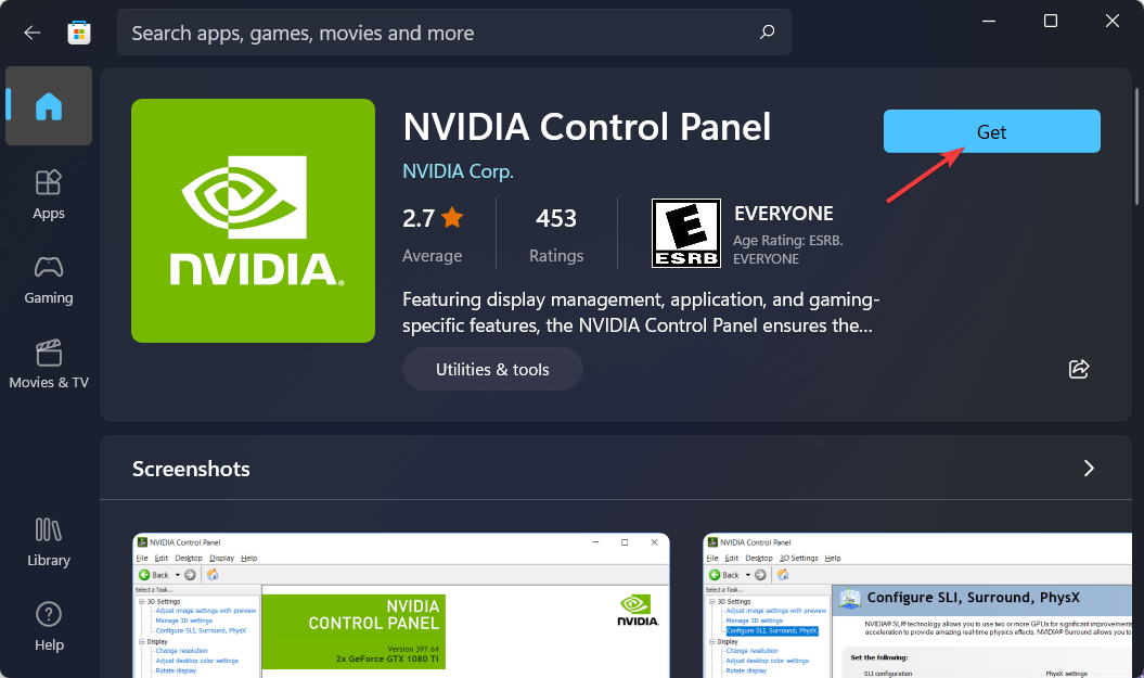Win11右键没有nvidia控制面板怎么办?