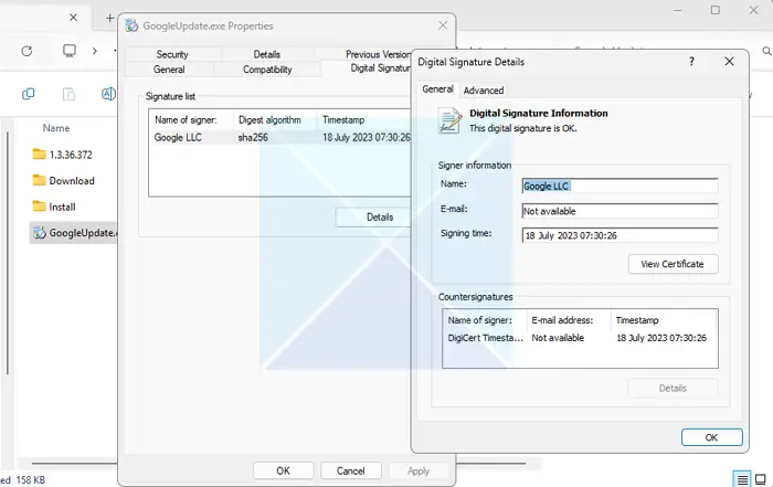 什么是Updater.exe在Windows 11/10中?这是Chrome进程吗?