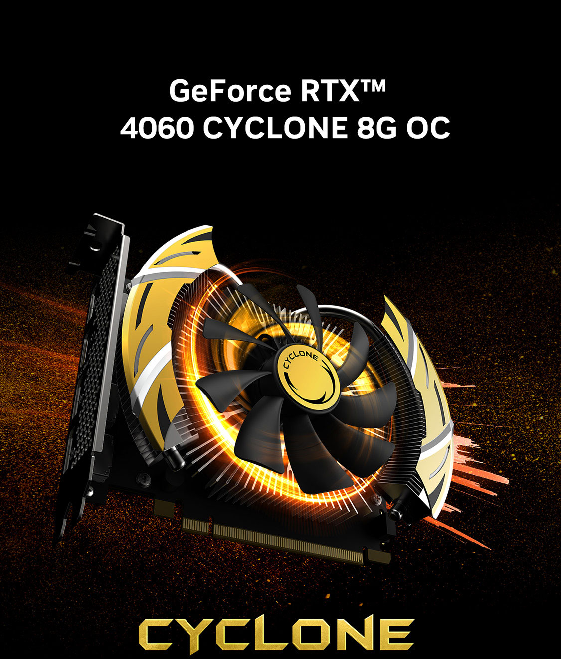 飓风回归：微星推出新款 RTX 4060 CYCLONE 8G OC 显卡，2499 元