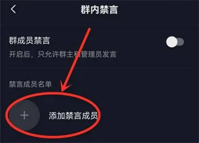 抖音群聊如何禁言某成员