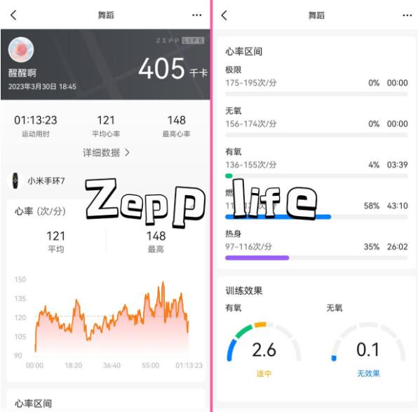 小米运动健康和zepplife有什么区别