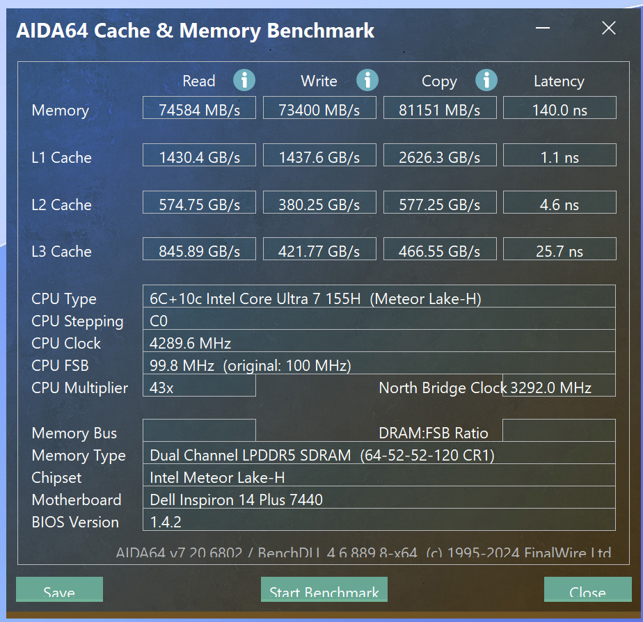 戴尔灵越 14 Plus 体验:酷睿 Ultra 7 155H 加持,AI 体验出众