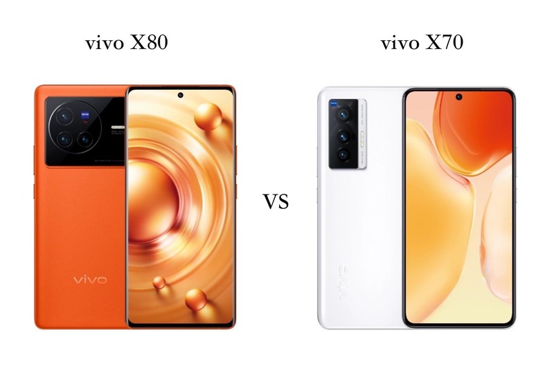 vivo X80 和 vivo X70有什么区别 秒懂:vivo X80 和 vivo X70区别对比