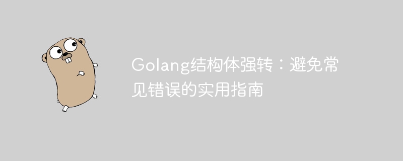 Golang结构体强转:避免常见错误的实用指南