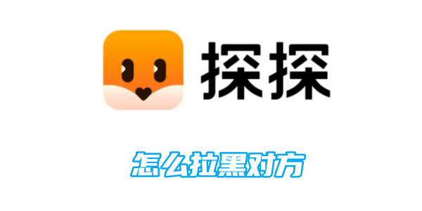 探探怎么拉黑对方