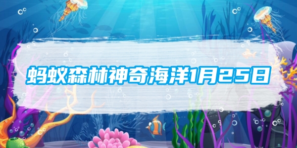 蚂蚁森林神奇海洋1月25日：绝大多数的螺从壳顶往下看螺旋方向是