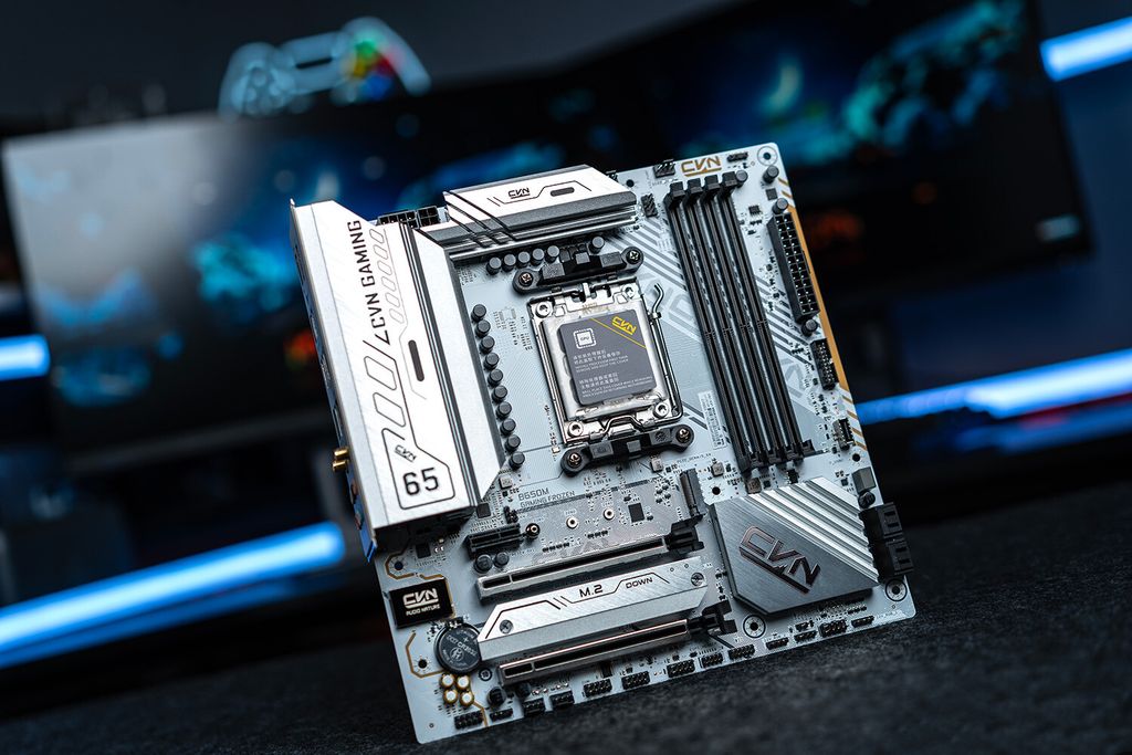 七彩虹推出 CVN B650M GAMING FROZEN 主板:支持 AMD Ryzen 8000 系列处理器