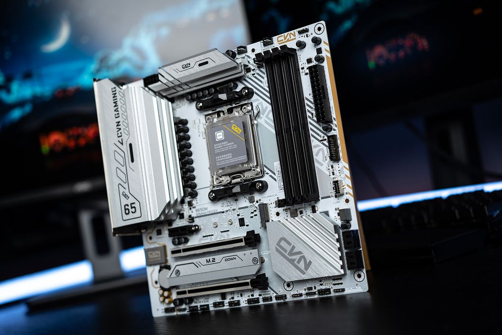 七彩虹推出 CVN B650M GAMING FROZEN 主板:支持 AMD Ryzen 8000 系列处理器