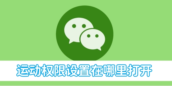 微信运动权限设置在哪里打开