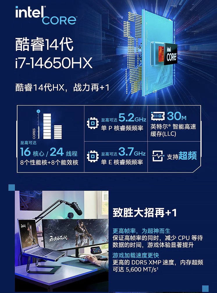 机械革命旷世 G16 Pro 2024 游戏本上架:i7-14650HX + RTX4060,6499 元起