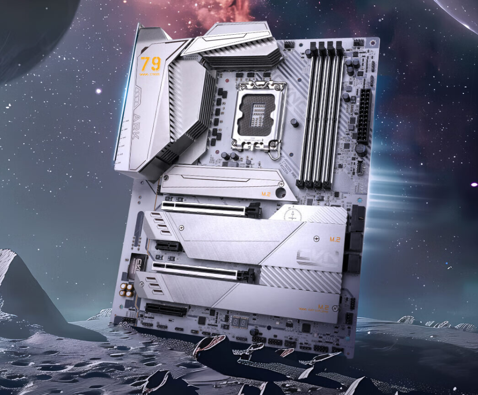 七彩虹 CVN Z790D5 ARK FROZEN 方舟主板开售：星舰设计、超频优化、30W PD 快充，首发价 1599 元