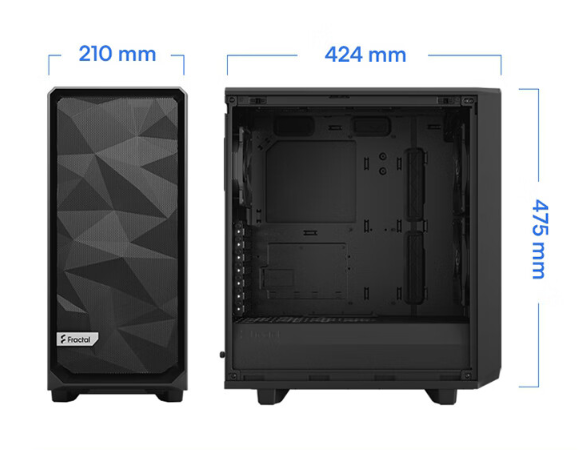 999 元 → 399 元:分形工艺 Meshify 2 Compact 机箱京东探新低