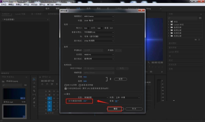 premiere怎么调整水平捕捉视图角度_premiere视图角度的设置方法