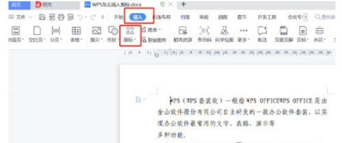 WPS2019怎么插入图标_WPS2019插入图标的方法