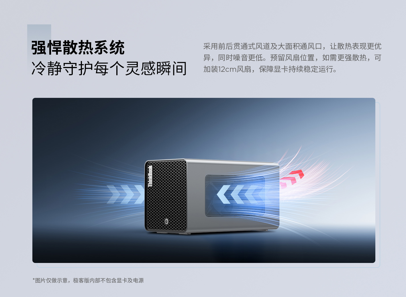 联想 ThinkBook TGX 显卡拓展坞极客版上架：1499 元，首发价更低