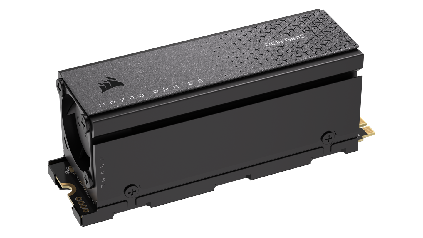 海盗船发布 MP700 PRO SE PCIe 5.0 固态硬盘:读速 14000MB/s,可选风冷 / 水冷散热