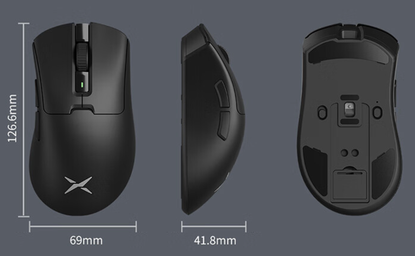 多彩推出 M900 Pro 无线游戏鼠标:右手人体工学造型,8K Nano 接收器,199 元起