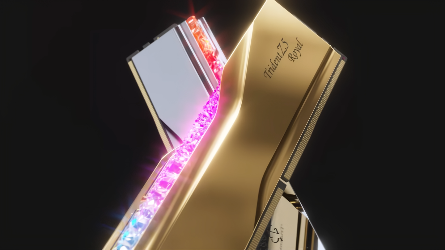 芝奇预热新一代旗舰级 “Trident Z5 Royal 皇家戟”DDR5 内存