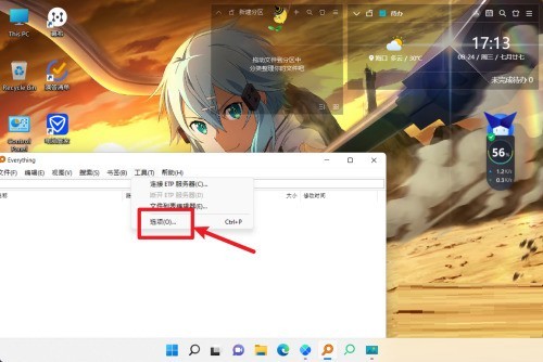 Everything怎么设置搜索关键词高亮 Everything设置搜索关键词高亮的方法