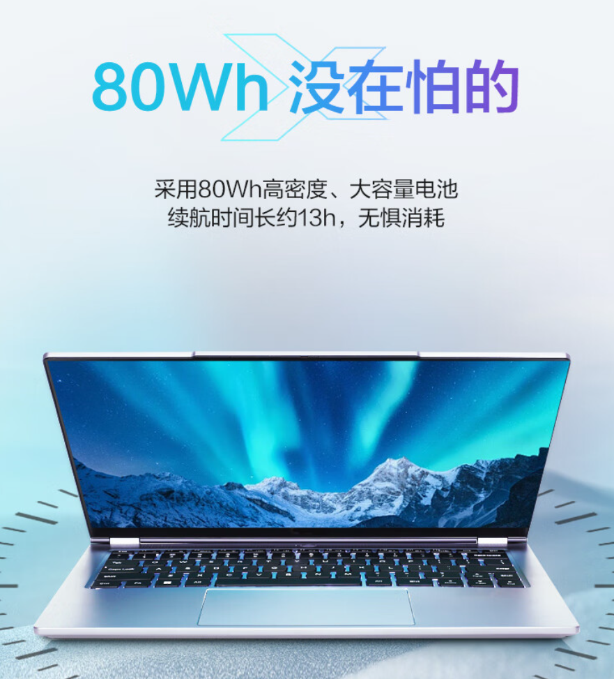 机械革命无界 14X 暴风雪笔记本首发预售:白色电泳机身、R7-8845HS,4299 元