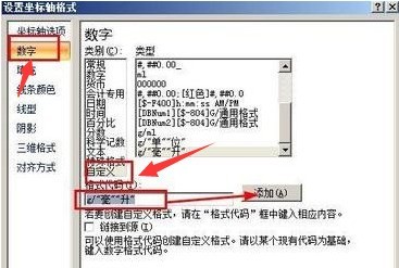 Excel怎么设置坐标轴格式 Excel设置坐标轴格式的方法