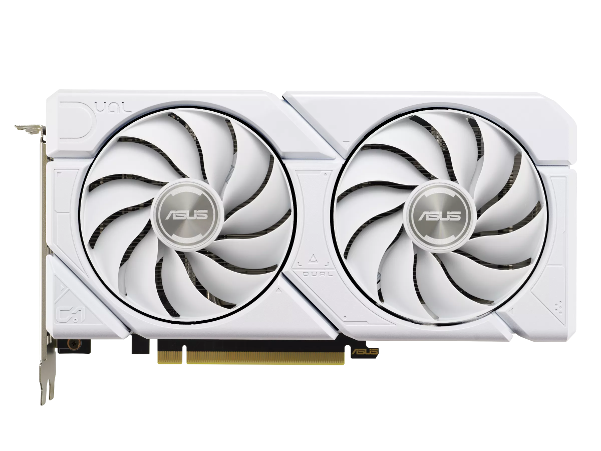 纯白外观设计,华硕推出 Dual RTX 4070 (SUPER) EVO White 显卡