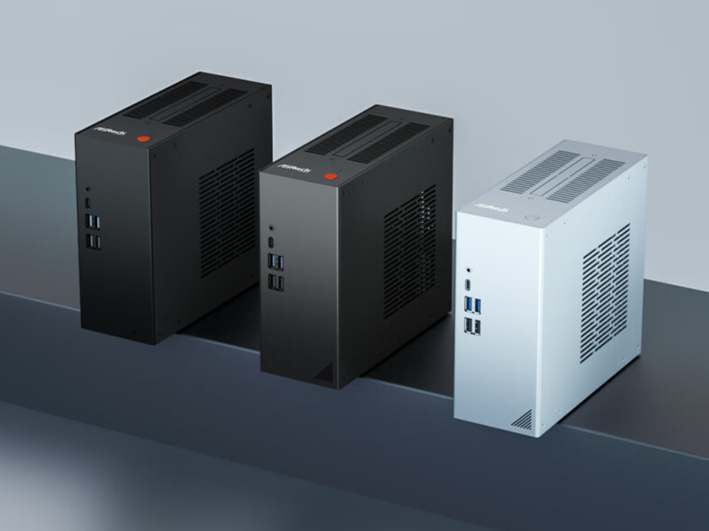 华擎 DeskMate X600 迷你主机预售:3.5L 体积,准系统版 1368 元起
