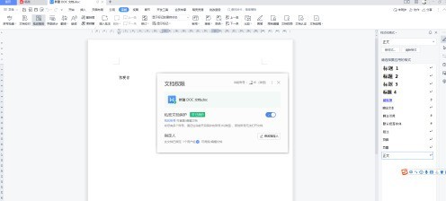 Word文档怎样设置文档权限_Word文档设置文档权限的方法