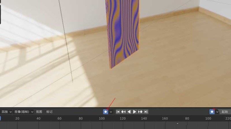 blender2.9怎么制作日式左右推拉窗帘效果的动画 blender教程