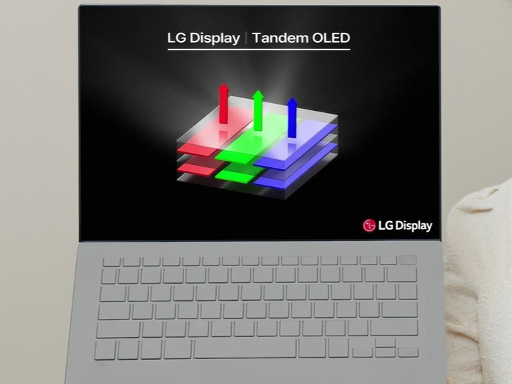 LG Display 宣布业界率先量产串联 OLED 笔记本显示屏:寿命翻倍、厚度减少四成