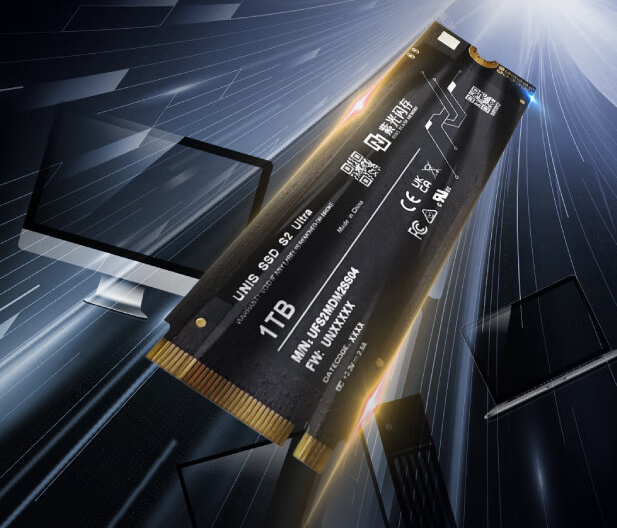紫光 S2 Ultra 系列 M.2 固态硬盘上架:1TB / 2TB 可选,489 元起