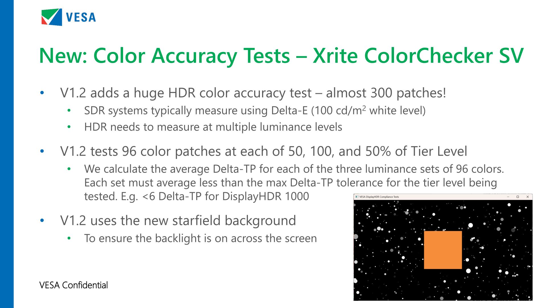 VESA 宣布 DisplayHDR 1.2 规范,提高性能要求:增加色彩准确度、宽色域等