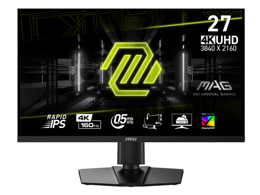 微星推出 MAG 274UPF E2 27 英寸显示器:4K 160Hz、Rapid IPS 面板