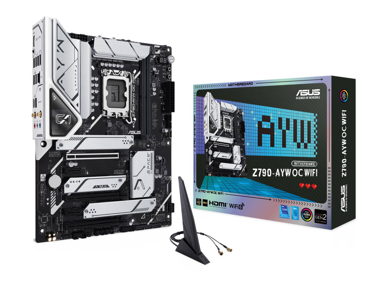 华硕 Z790-AYW OC WIFI 主板上线官网，支持 8200+ MT/s内存超频