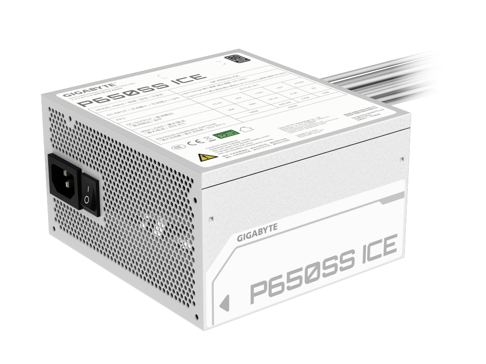 技嘉推出 P550/650SS“斗战”非模组 ATX 3.0 电源,80 PLUS 银牌转换效率