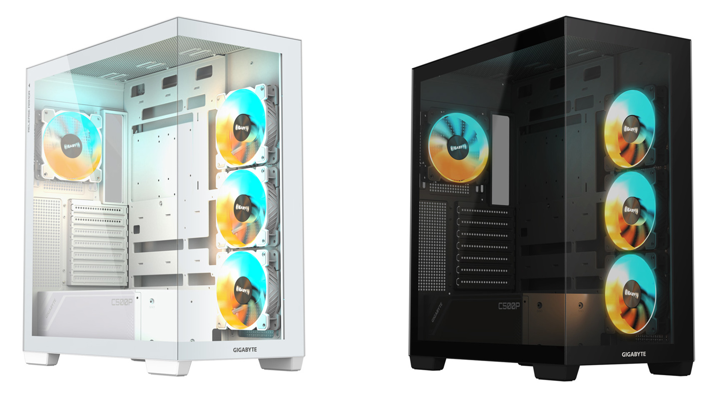 支持背插 ATX 主板,技嘉推出 C500 PANORAMIC STEALTH 全视海景房机箱